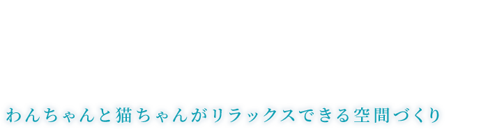 わんちゃんと猫ちゃんが